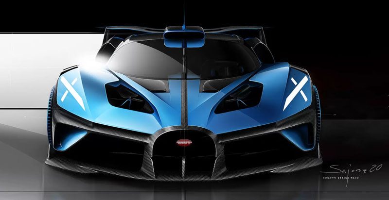 Bugatti Bolide Track Only Prototype 2020